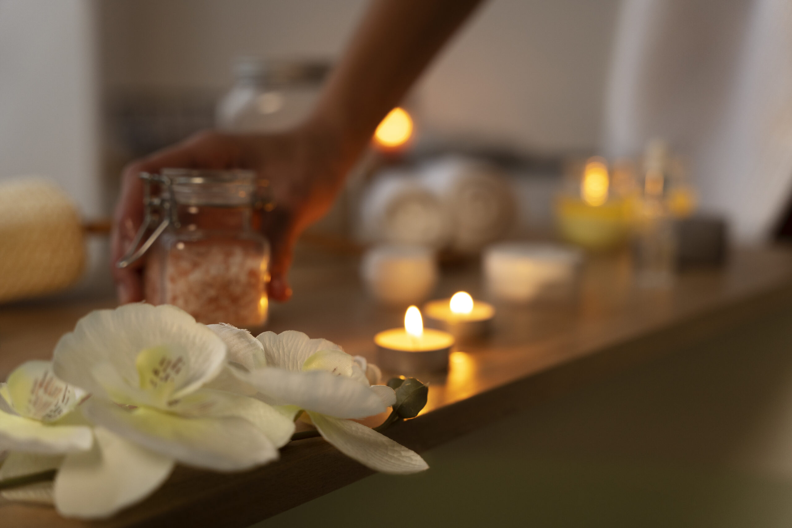 woman-taking-bath-salt-put-some-water-before-taking-bath